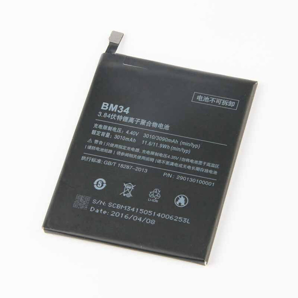 Batería para Redmi-6-/xiaomi-BM34